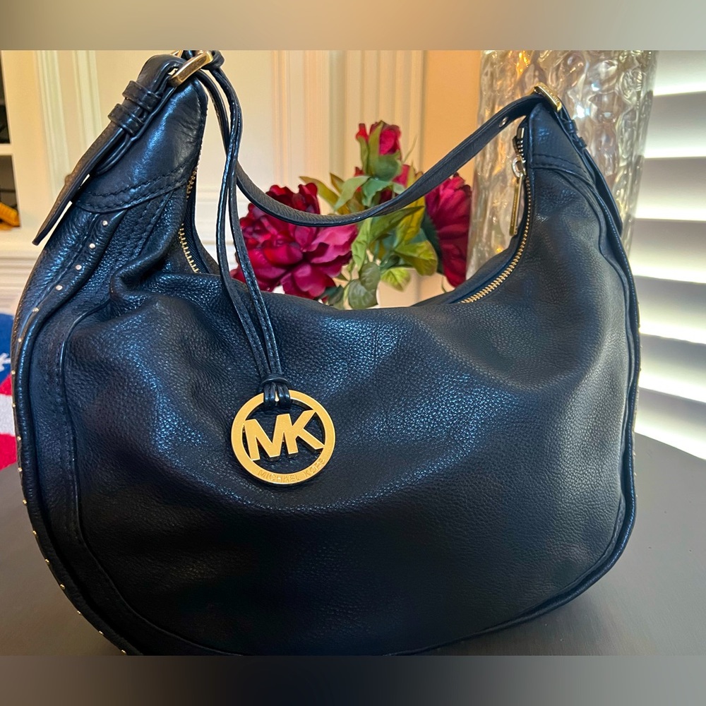 NWOT Michael Kors Large Leather Hobo